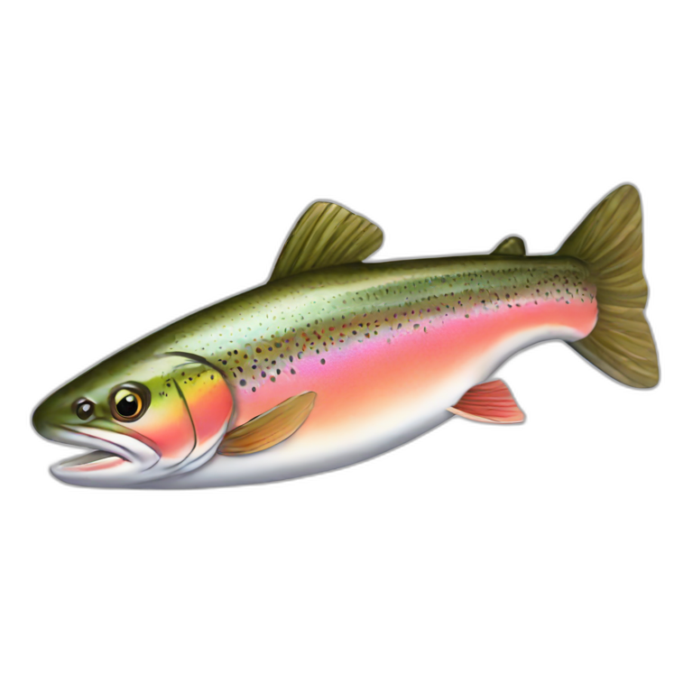 rainbow-trout-salmon | AI Emoji Generator