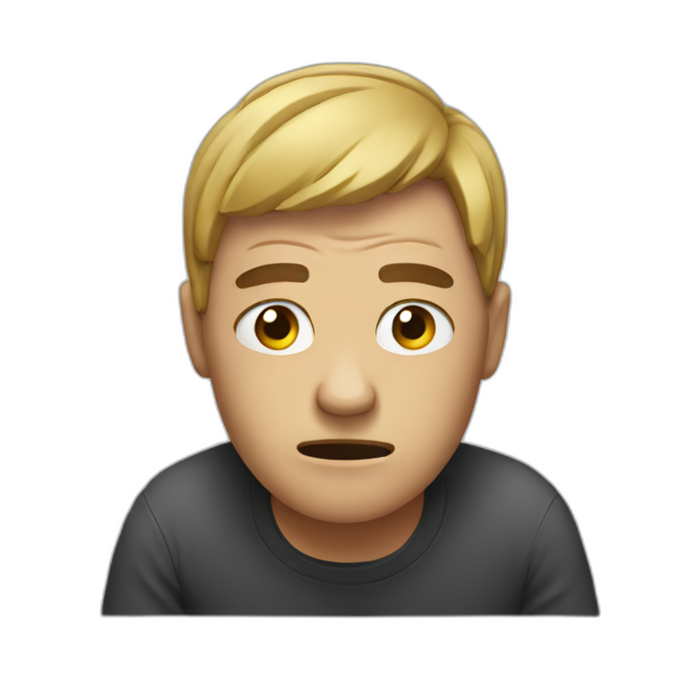 stressed-person | AI Emoji Generator