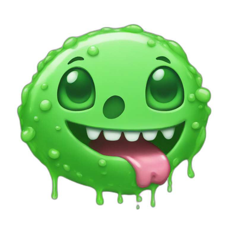 A slime monster | AI Emoji Generator