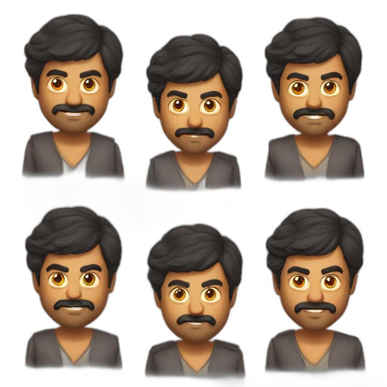 Chiranjeevi | AI Emoji Generator