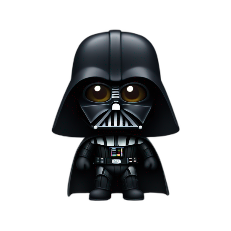 Master yoda y dark vader jugando ajedrez | AI Emoji Generator