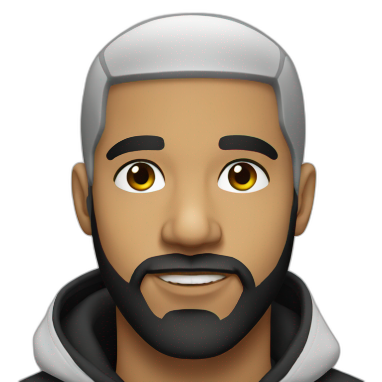 Drake in blond | AI Emoji Generator