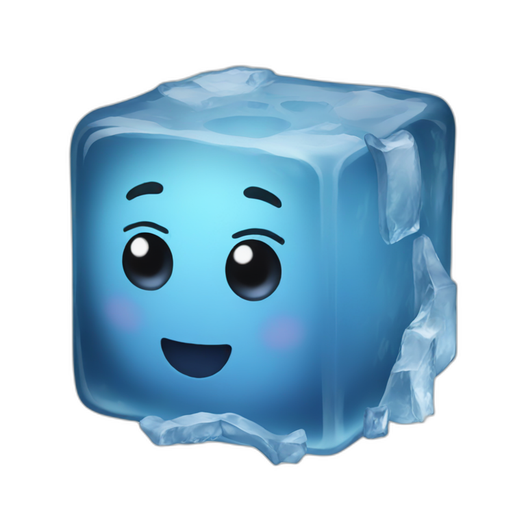 Ice cube | AI Emoji Generator