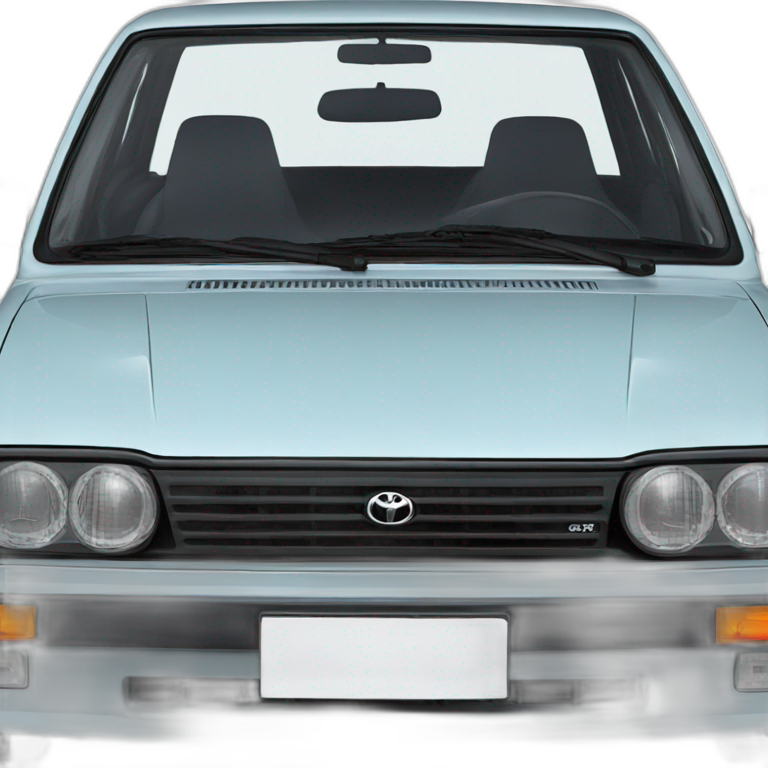 Toyota Corolla 1966 | AI Emoji Generator