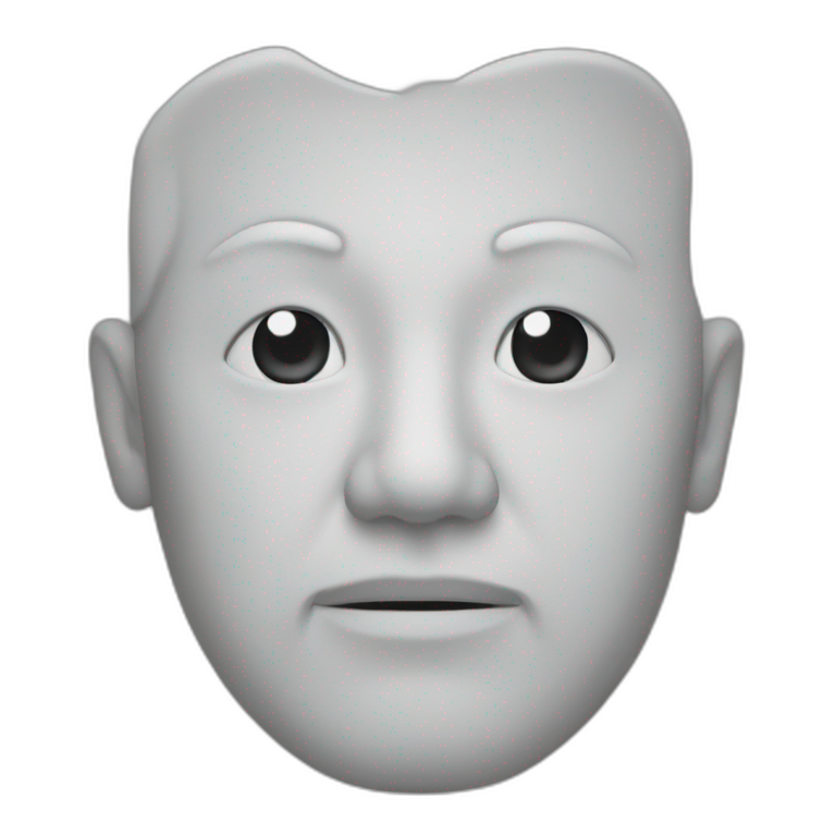 Stone face sigma | AI Emoji Generator