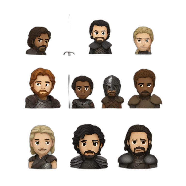 game of thrones | AI Emoji Generator