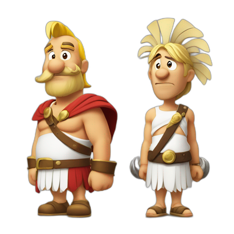 obelix-asterix | AI Emoji Generator