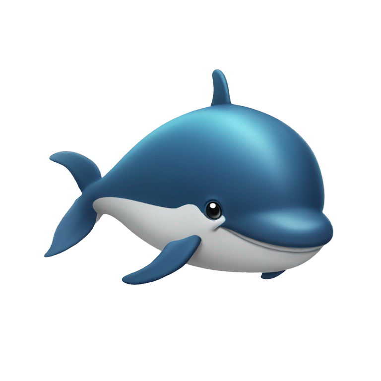 whale in a ballgown | AI Emoji Generator