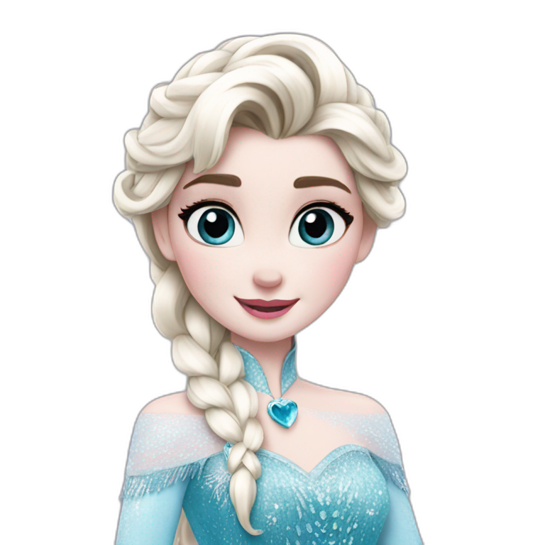 frozen elsa | AI Emoji Generator