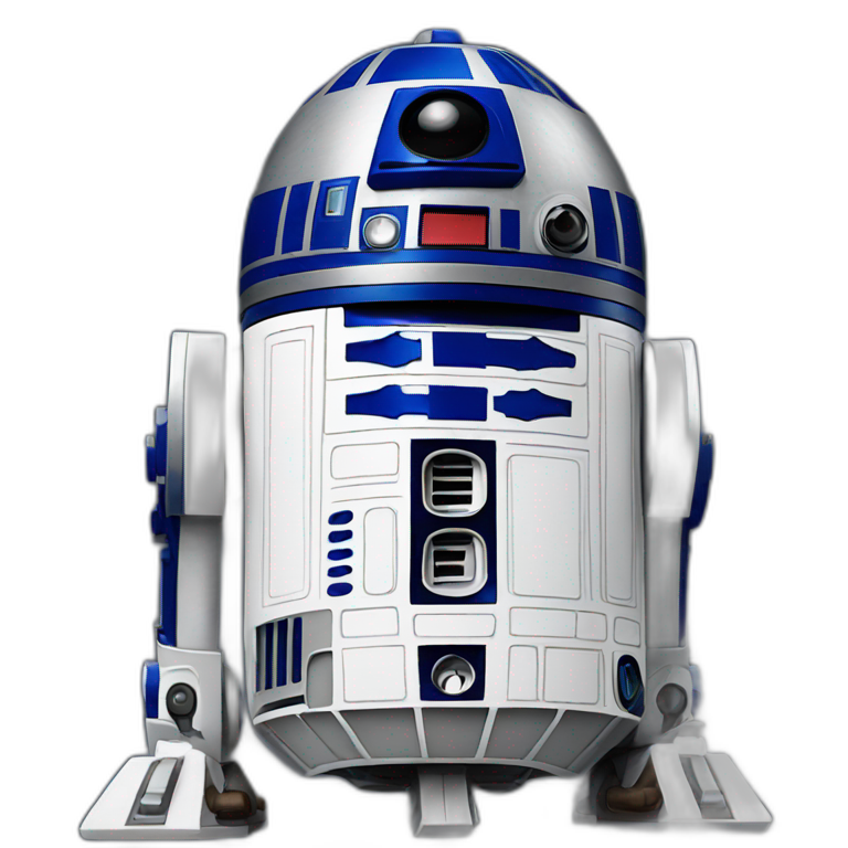 R2D2, Dreads | AI Emoji Generator