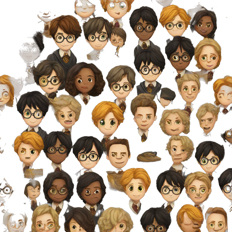 Harry Potter (Google Blobs style) | AI Emoji Generator