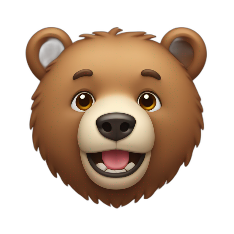 bear smoking | AI Emoji Generator