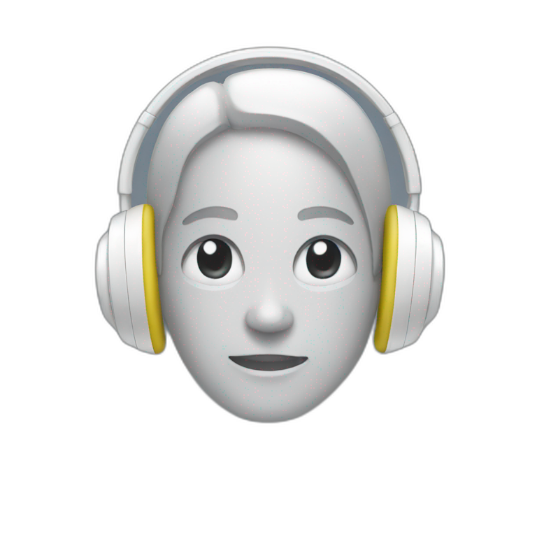 headphones AI Emoji Generator