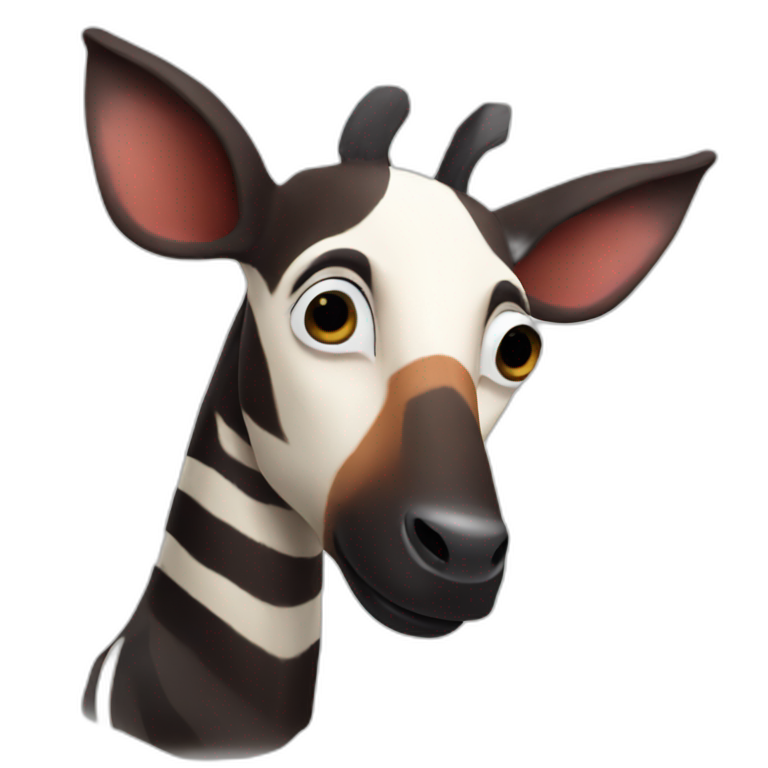 Okapi | AI Emoji Generator