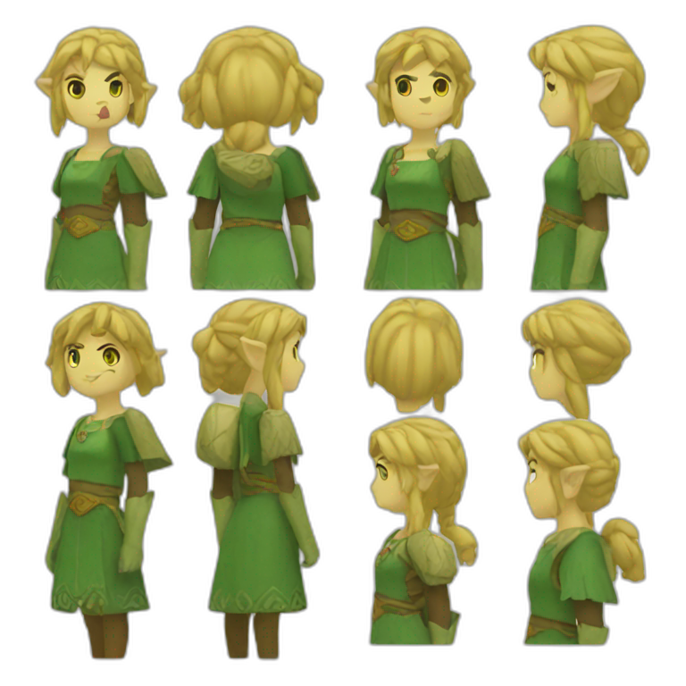 Zelda | AI Emoji Generator