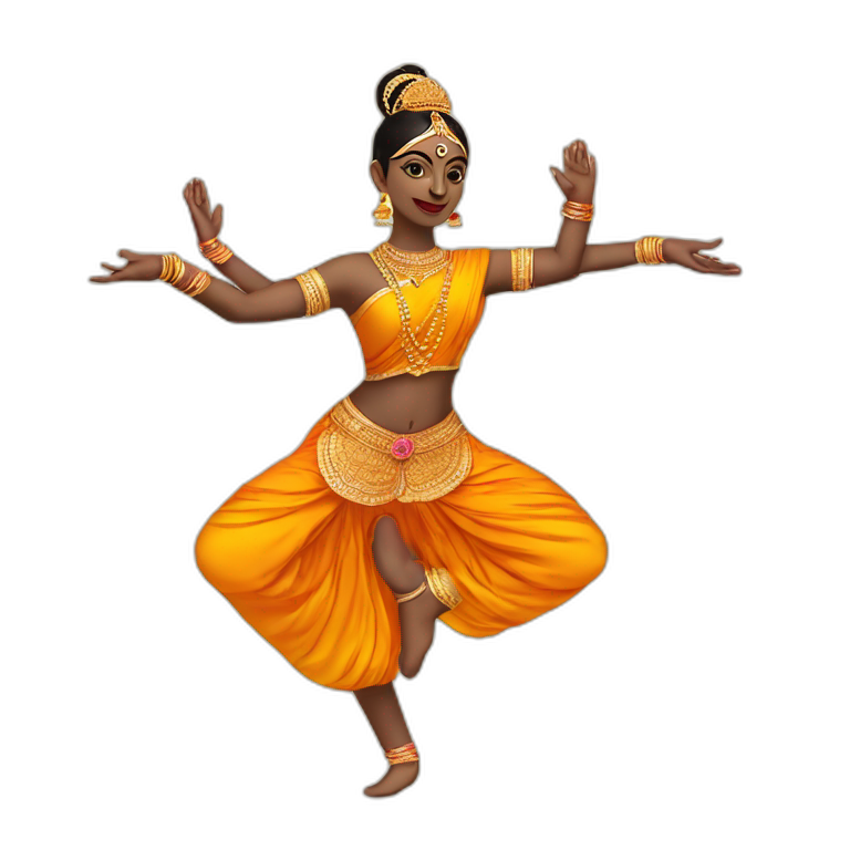 Bharatanatyam | AI Emoji Generator