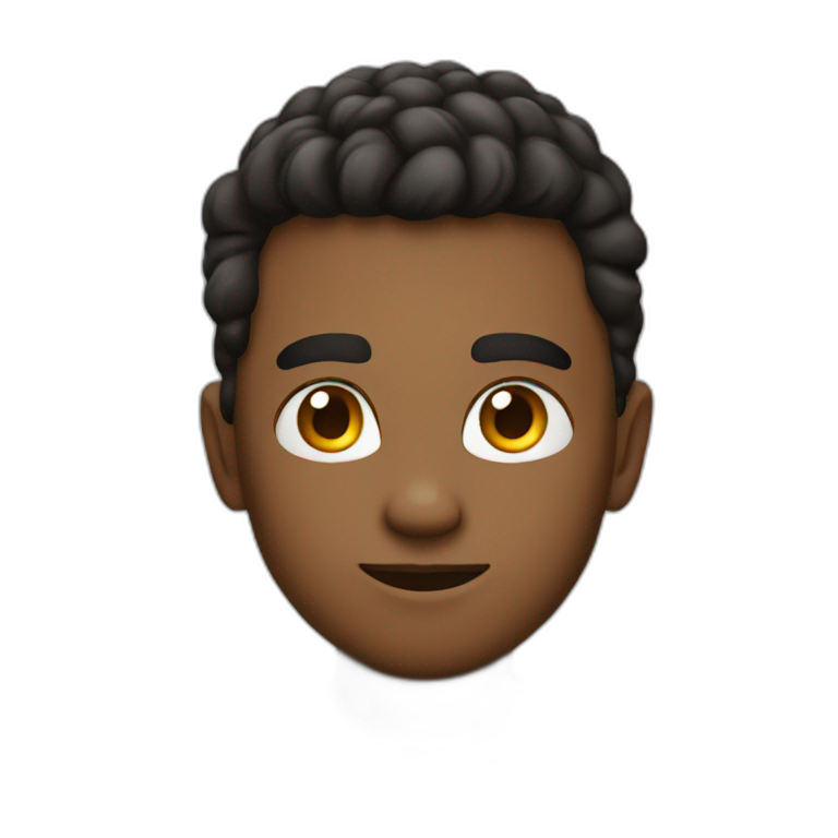 long black hair boy attitude | AI Emoji Generator