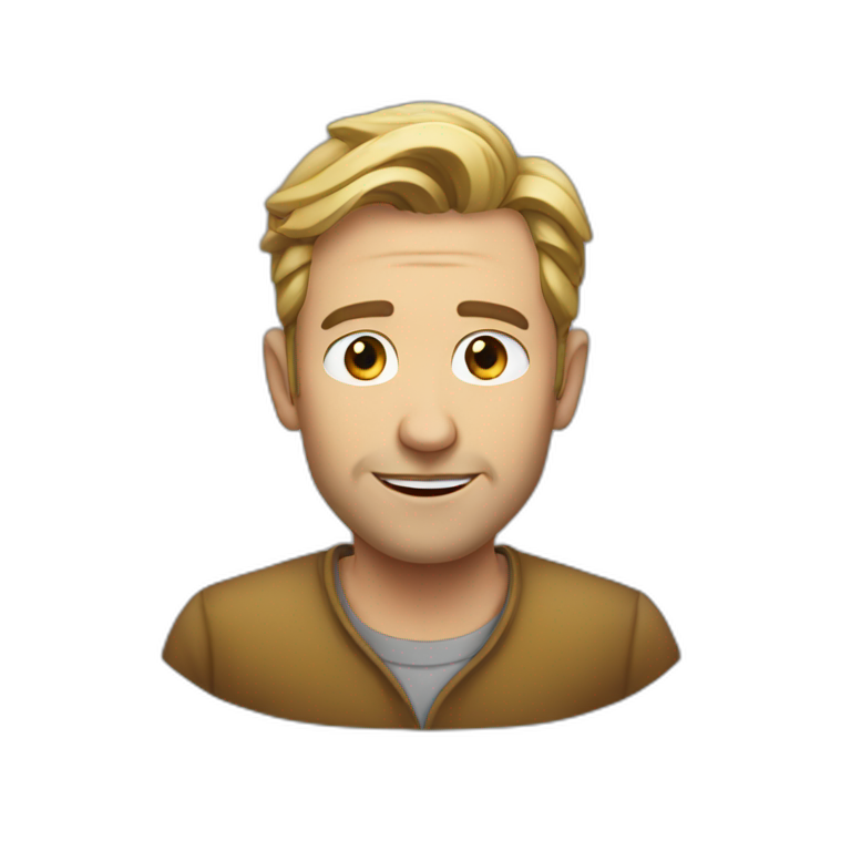 Paul Mescal actor brown hair afterlife | AI Emoji Generator