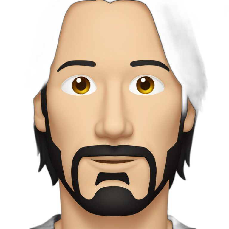 keanu reeves affirmative | AI Emoji Generator