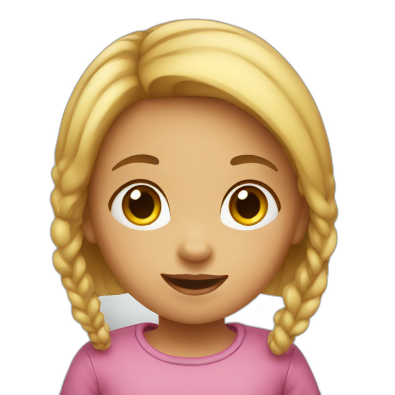 little tahitian girl | AI Emoji Generator