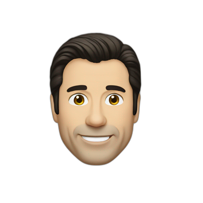 john travolta forward | AI Emoji Generator