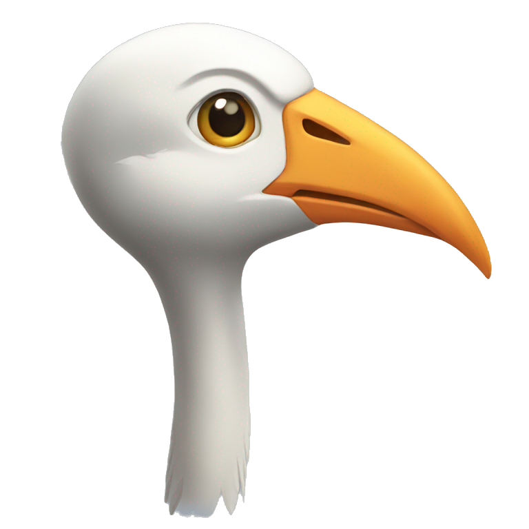 dreaming stork | AI Emoji Generator