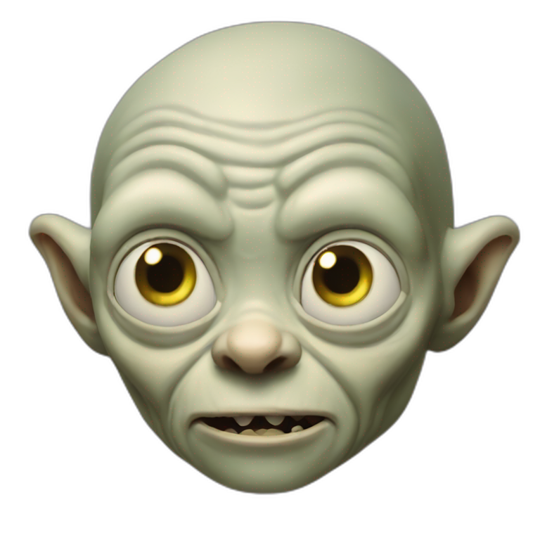 Gollum | AI Emoji Generator