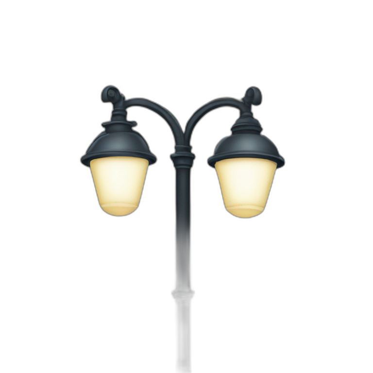 A whole street lamp | AI Emoji Generator