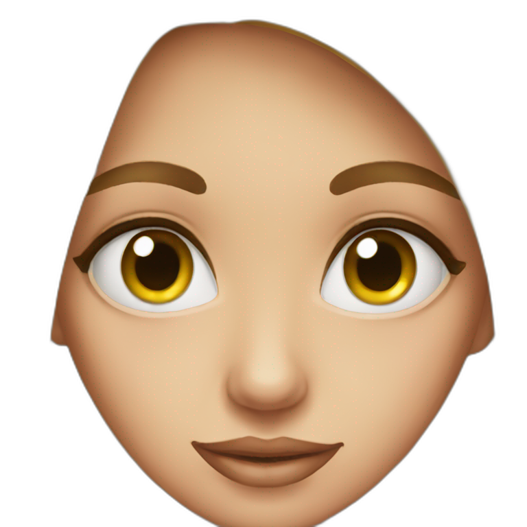 bule eyes girl | AI Emoji Generator