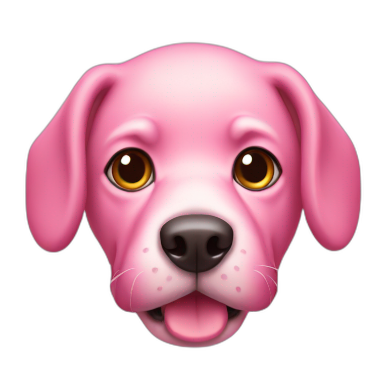 Pink frog  AI Emoji Generator