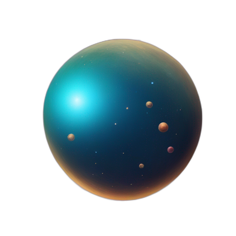 realistic nebula in cosmic space | AI Emoji Generator