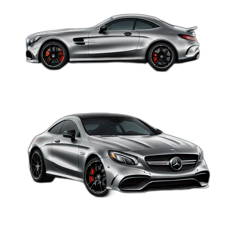 Mercedes Gtr black series | AI Emoji Generator