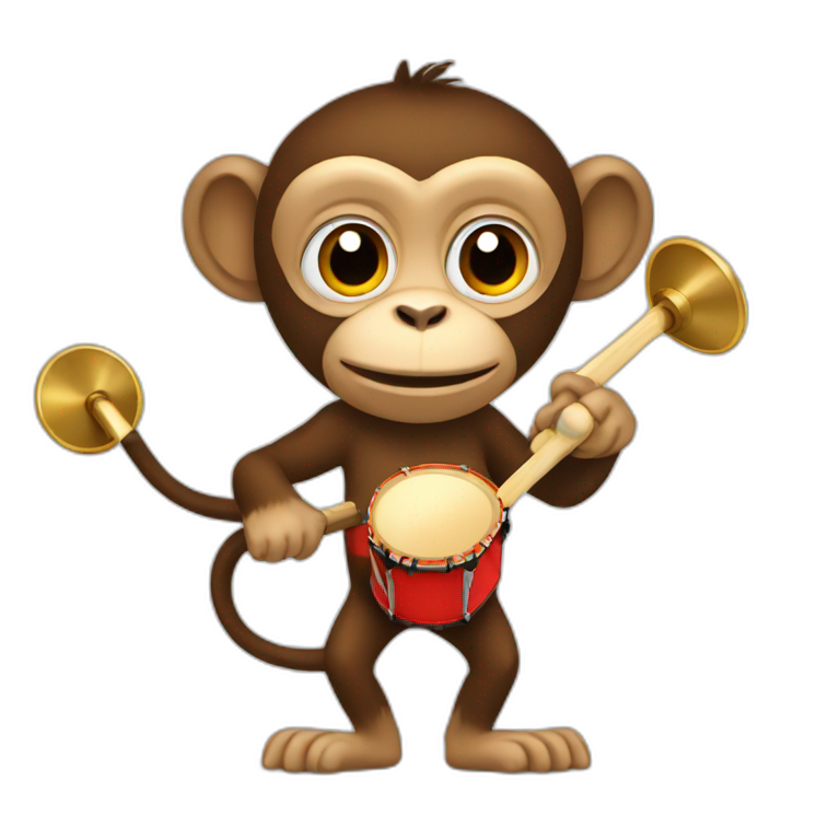 two cymbals | AI Emoji Generator