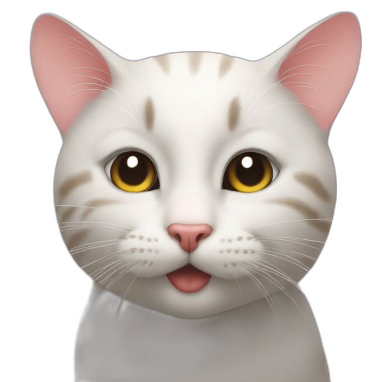 cat eaing mouse | AI Emoji Generator