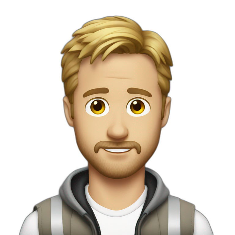 Ryan gosling saying « i drive » | AI Emoji Generator