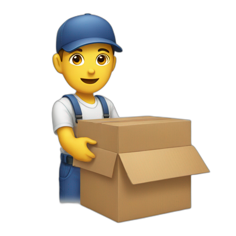 bike-parcel-delivery | AI Emoji Generator