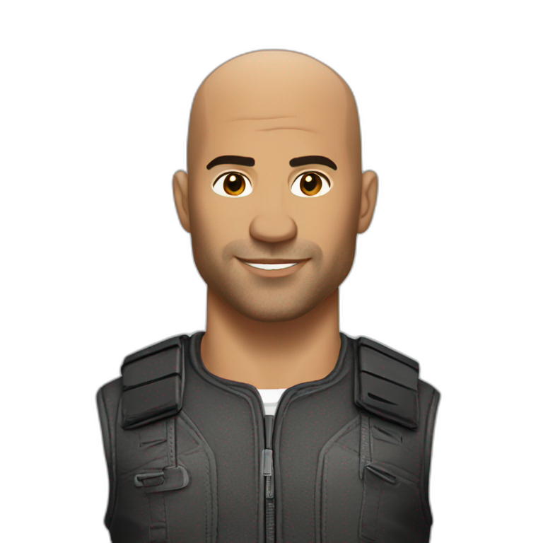 Dominic Toretto | AI Emoji Generator