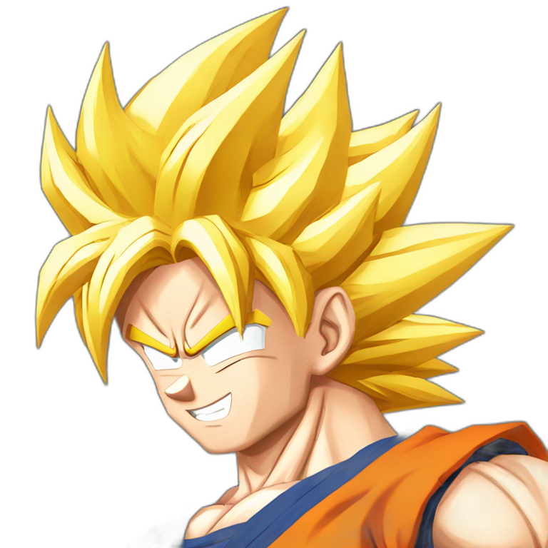Goku ssj 1  AI Emoji Generator