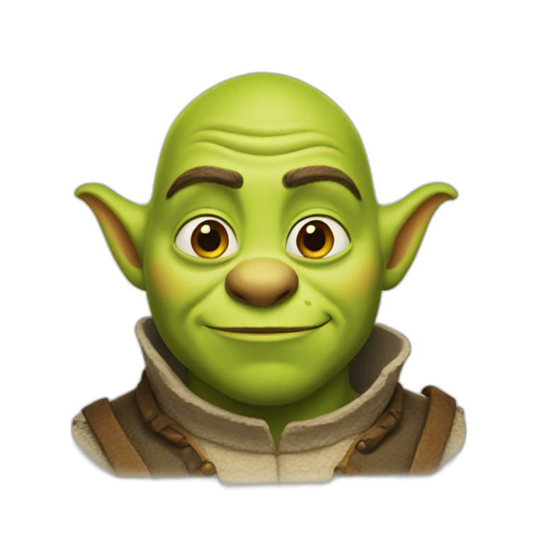 Shreck buzz cut | AI Emoji Generator