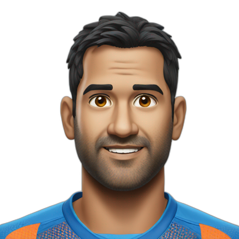 Dhoni hii | AI Emoji Generator