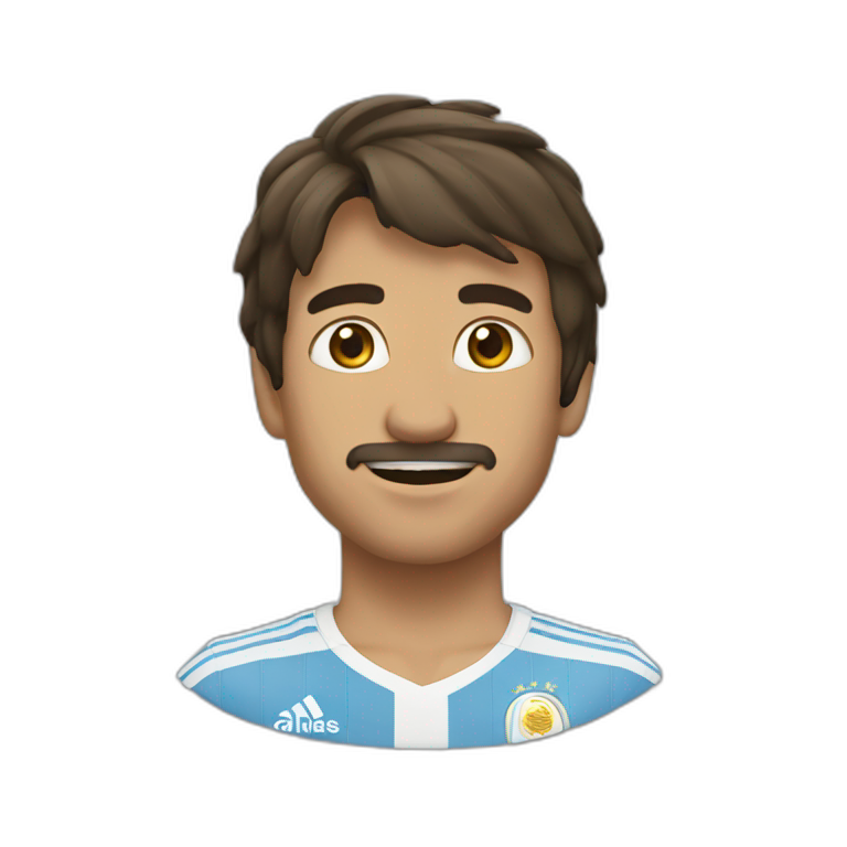 Milei president of Argentina | AI Emoji Generator