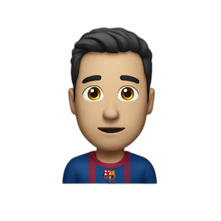 Fcb Girl Blonde Hair Ai Emoji Generator 