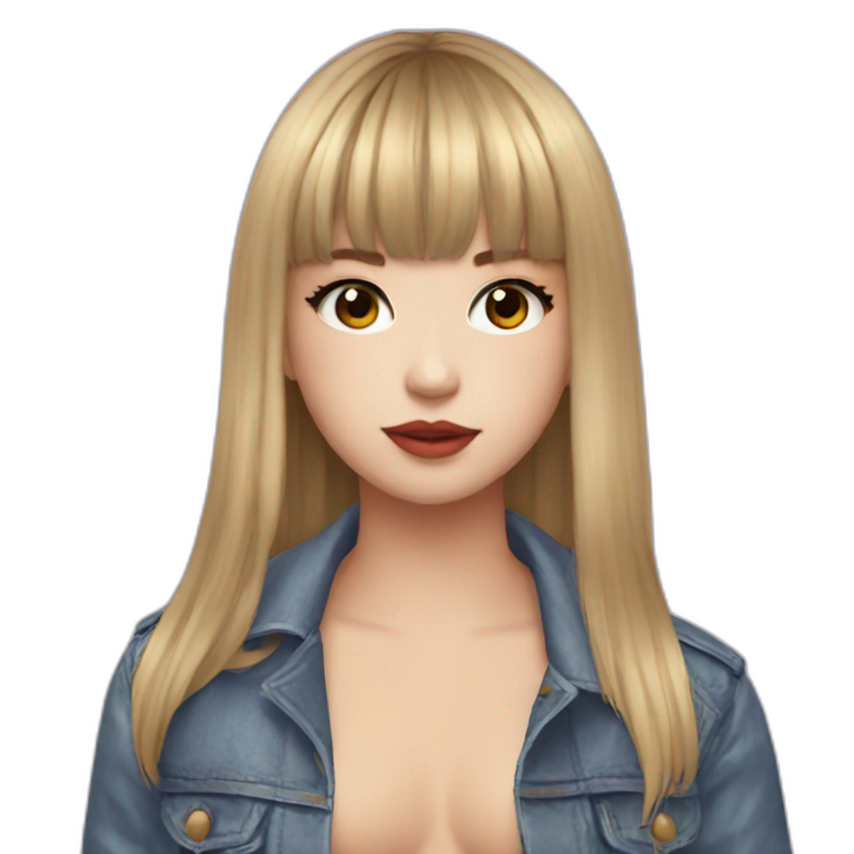 Lalisa Manobal from Blackpink 2016 debut | AI Emoji Generator