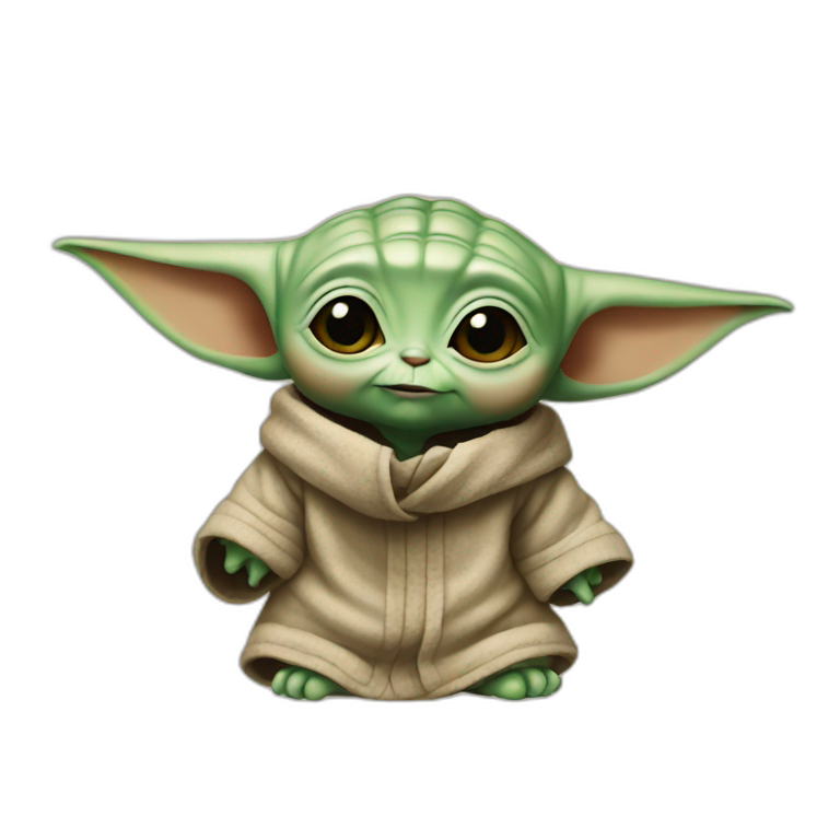 Baby yoda | AI Emoji Generator