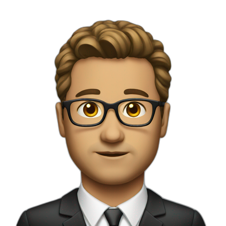 Lawyer man | AI Emoji Generator