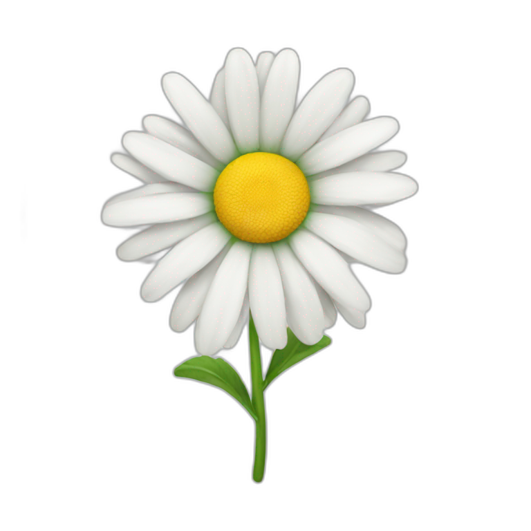 Daisy flower | AI Emoji Generator