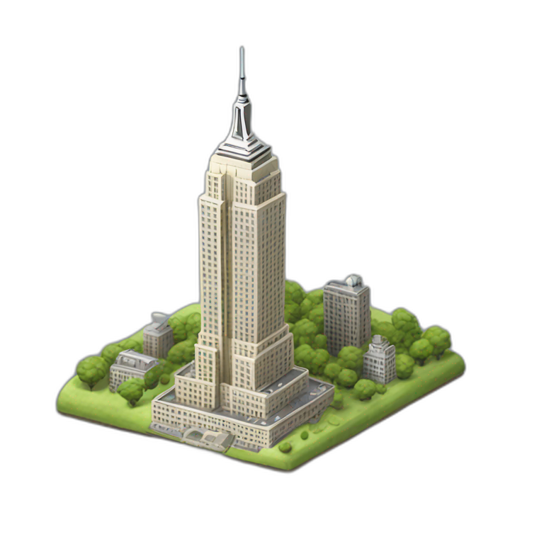 Empire State building | AI Emoji Generator