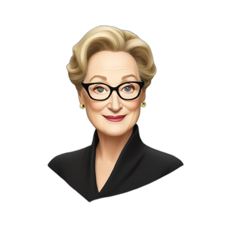 miranda priestly meryl streep ios | AI Emoji Generator