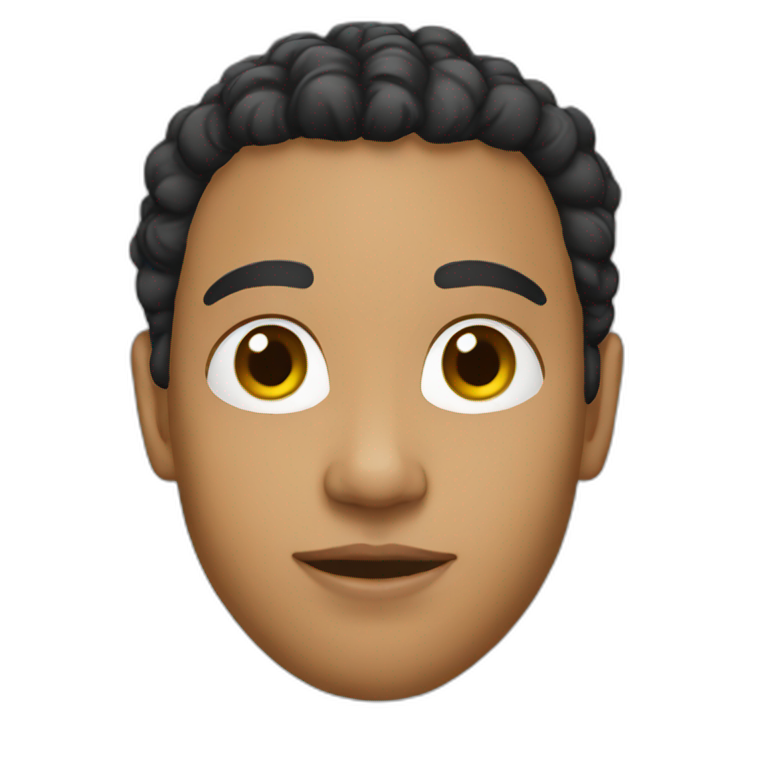 Beautiful round face Lightskin woman with short red curls | AI Emoji ...