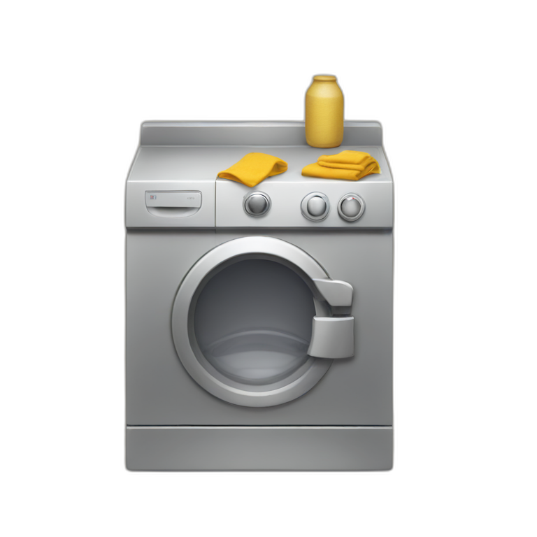 Cat in a laundry basket | AI Emoji Generator